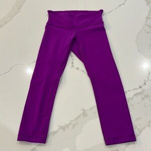 Lulu Lemon purple leggings